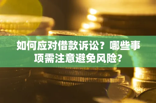 北京如何应对借款诉讼？哪些事项需注意避免风险？