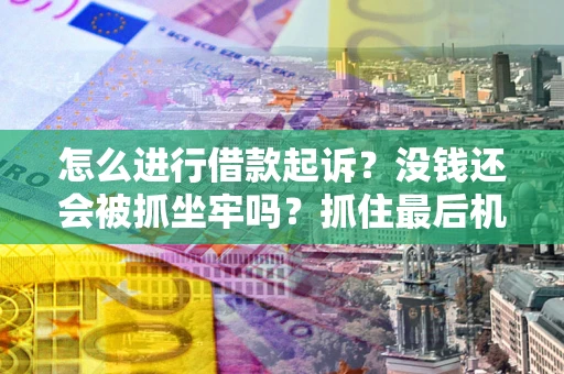 北京怎么进行借款起诉？没钱还会被抓坐牢吗？抓住最后机会！