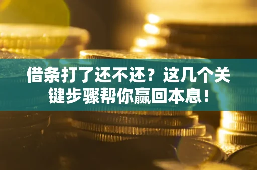 北京借条打了还不还？这几个关键步骤帮你赢回本息！