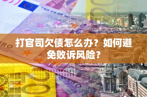 北京打官司欠债怎么办？如何避免败诉风险？