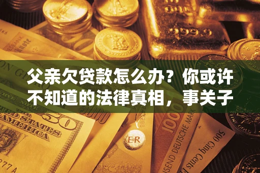 北京父亲欠贷款怎么办？你或许不知道的法律真相，事关子女未来
