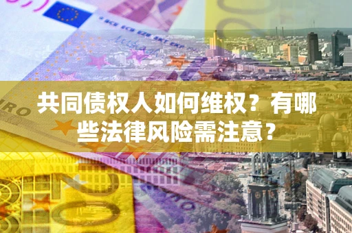 北京共同债权人如何维权？有哪些法律风险需注意？