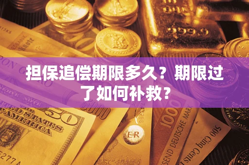 北京担保追偿期限多久？期限过了如何补救？