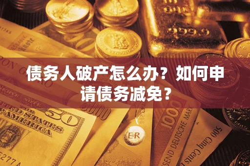 北京债务人破产怎么办？如何申请债务减免？