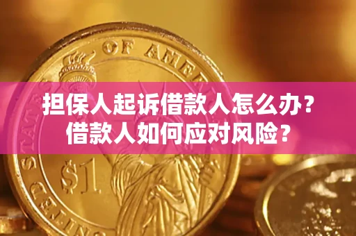 北京担保人起诉借款人怎么办？借款人如何应对风险？