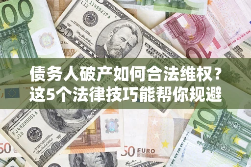 北京债务人破产如何合法维权？这5个法律技巧能帮你规避风险